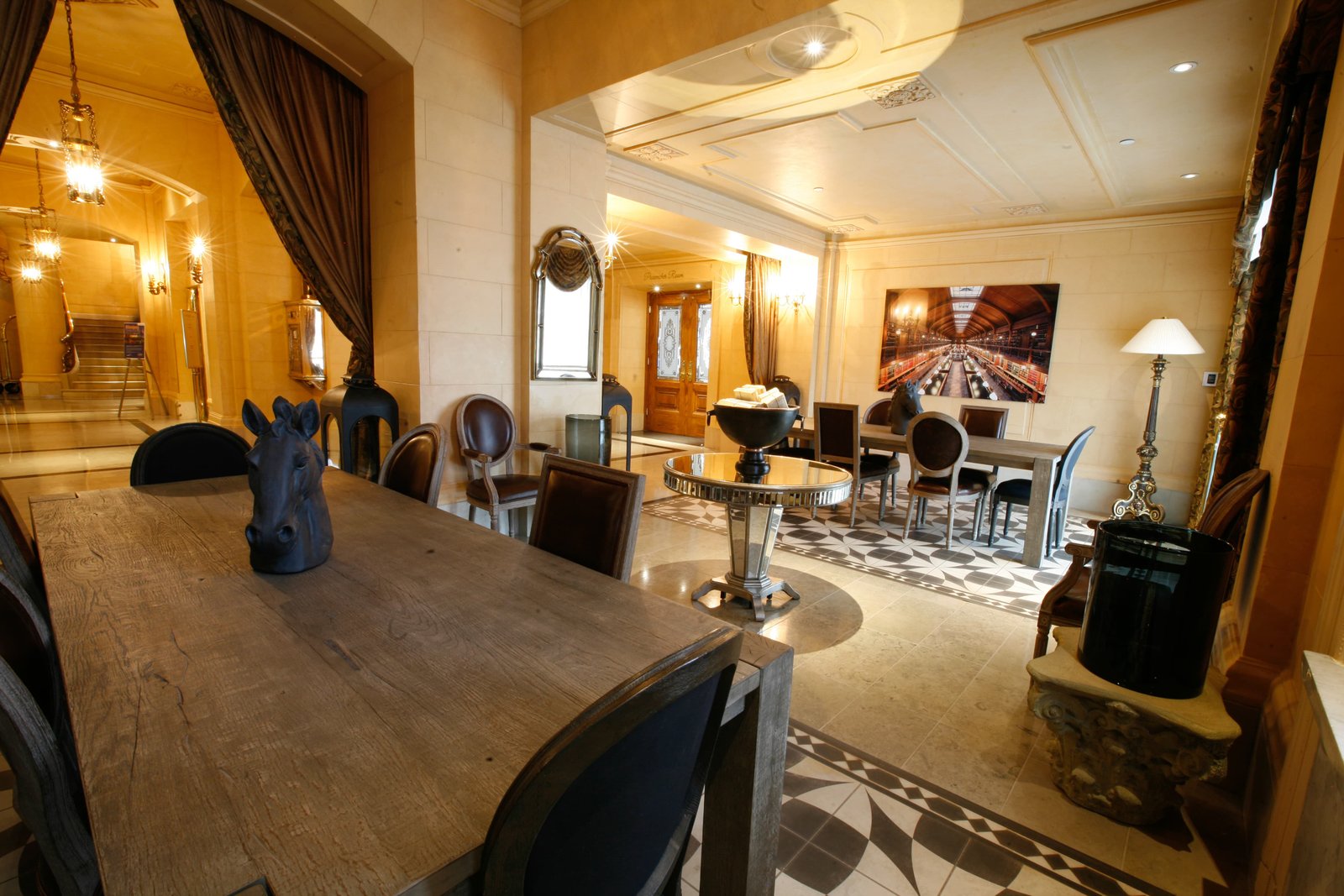 Canopy bedroom interior design, Fort Garry Hotel — Parishi Design Studio Toronto