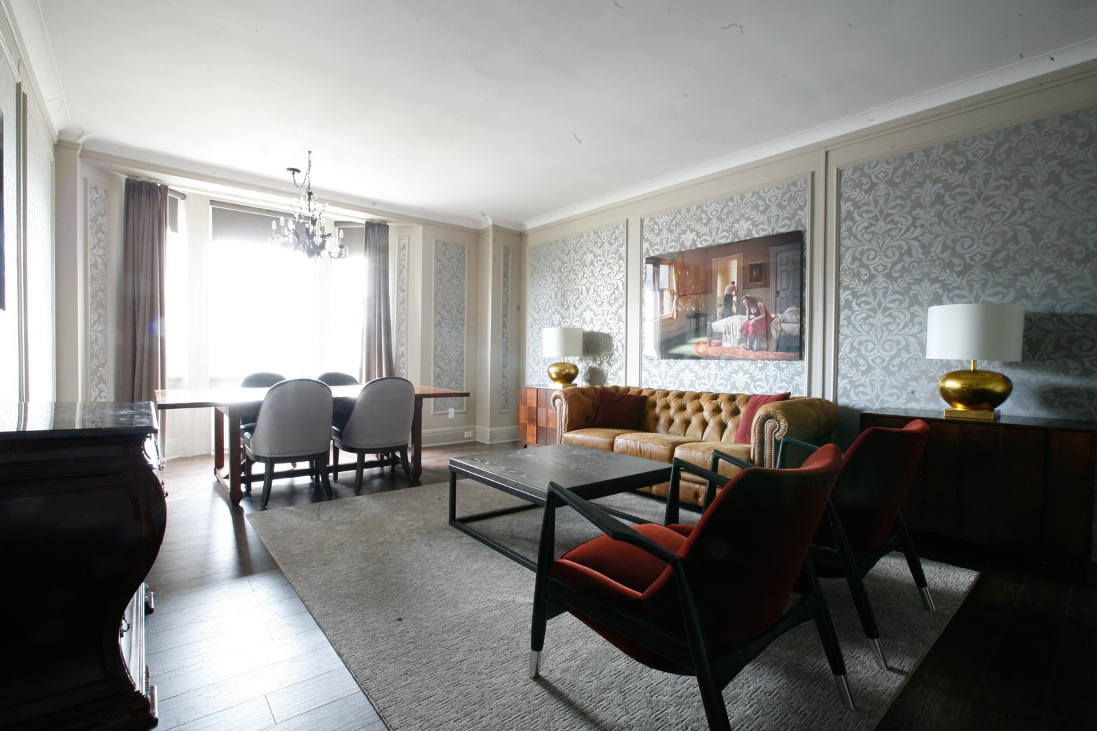 Fort Garry Hotel dining room interior design Toronto