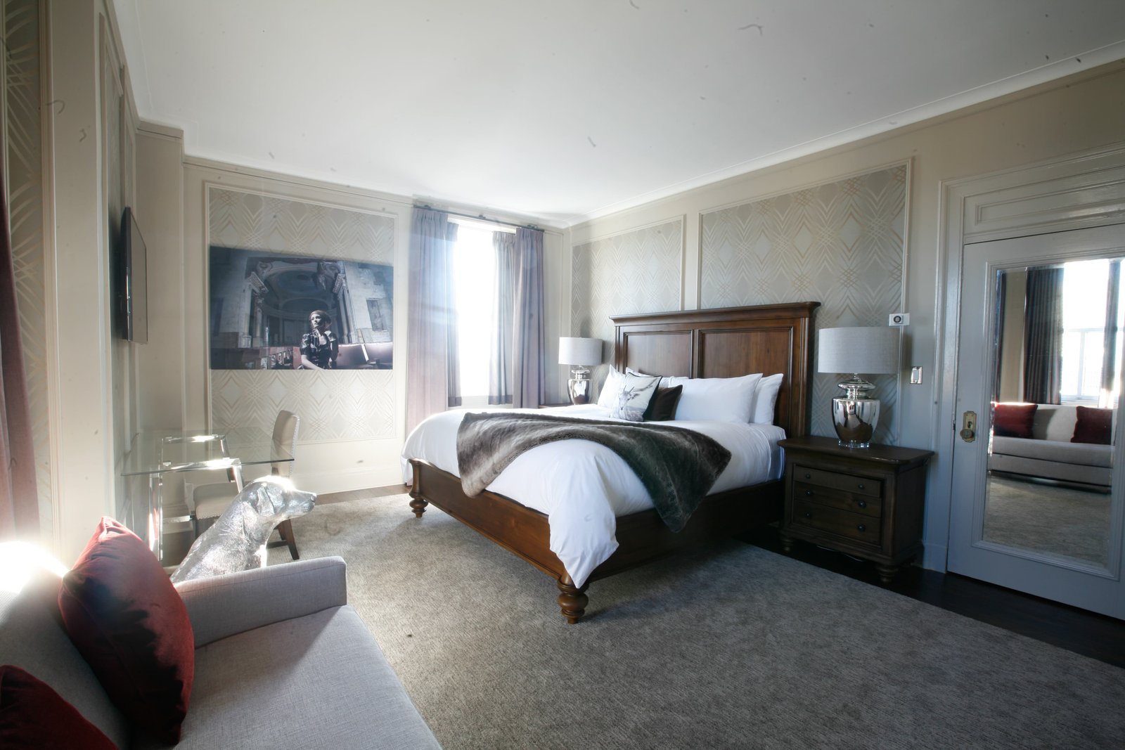 Fort Garry Hotel master suite interior design Toronto